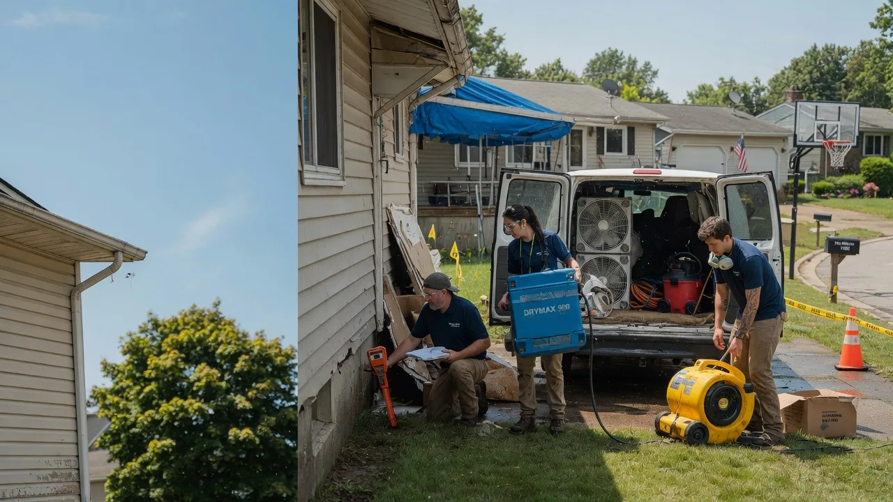 Ceiling Leak Cleanup in Littlestown, PA near me