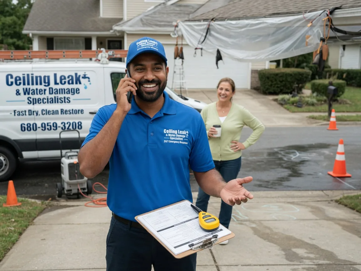 Ceiling Leak Cleanup Littlestown, PA FAQs
